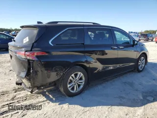 2021 Toyota Sienna XSE with VIN 5TDDSKFC4MS003141, listed as a Copart auction lot 86877074 with 95,297 mi miles and Salvage Title. Bid and sale history available at carsss.com. Image 3.