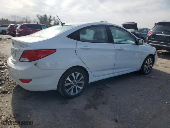 2017 Hyundai Accent SE with VIN KMHCT4AE6HU365739, listed as a Copart auction lot 45958505 with 85,072 mi miles and Salvage Title. Bid and sale history available at carsss.com. Image 3.