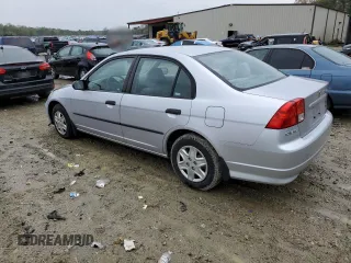 2005 Honda Civic VP with VIN 1HGES16355L008304, listed as a Copart auction lot 53081065 with 37,176 mi miles and Salvage Title. Bid and sale history available at DreamBid. Image 2.
