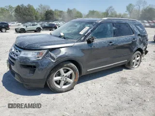2018 Ford Explorer XLT z VIN 1FM5K7D86JGC44989, wystawiony jako Copart lot #53576035 z przebiegiem 133 719 mil mil oraz Szkoda całkowita • Salvage title. Historia ofert i sprzedaży dostępna na DreamBid. Obrazek 1.