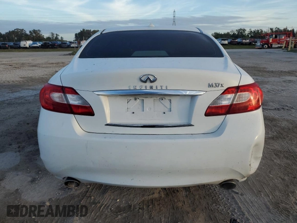 2012 Infiniti M37 with VIN JN1BY1AR1CM395522, listed as a Copart auction lot 76768224 with 163,422 mi miles and Salvage Title. Bid and sale history available at carsss.com. Image 6.