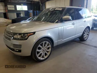 2014 Land Rover Range Rover Supercharged with VIN SALGS2EF7EA131891, listed as a Copart auction lot 56181545 with 133,978 mi miles and Salvage title. Bid and sale history available at DreamBid. Image 1.