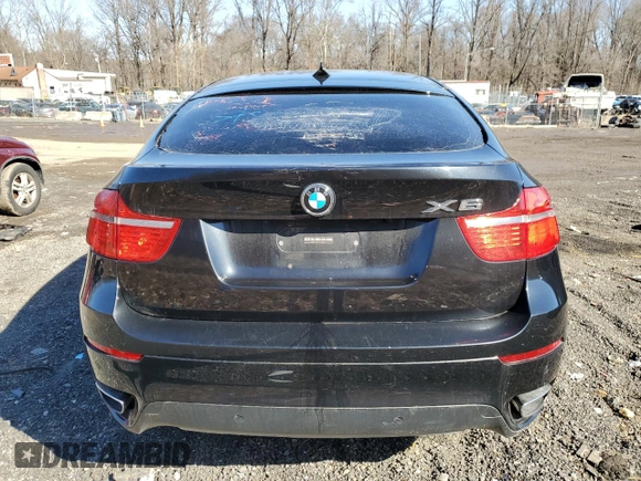2011 BMW X6 50i with VIN 5UXFG8C57BLZ95372, listed as a Copart auction lot 43621335 with 101,898 mi miles and Clean Title. Bid and sale history available at carsss.com. Image 6.