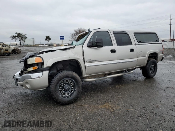 2007 GMC Sierra 2500HD SLT z VIN 1GTHK23DX7F146856, wystawiony jako Copart lot #45634645 z przebiegiem Nie podano mil oraz Szkoda całkowita • Salvage title. Historia ofert i sprzedaży dostępna na DreamBid. Obrazek 1.