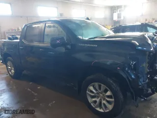 2021 Chevrolet Silverado 1500 Custom with VIN 3GCPYBEKXMG240607, listed as a IAAI auction lot 41838665 with 27,536 mi miles. Bid and sale history available at carsss.com. Image 13.