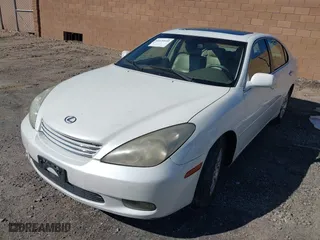 2003 Lexus ES 300 with VIN JTHBF30G036003700, listed as a IAAI auction lot 41626640 with 128,807 mi miles. Bid and sale history available at carsss.com. Image 2.