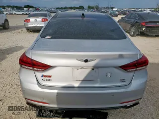 2017 Genesis G80 3.8L with VIN KMHGN4JE8HU191863, listed as a Copart auction lot 59396875 with 134,059 mi miles and Salvage title. Bid and sale history available at DreamBid. Image 6.
