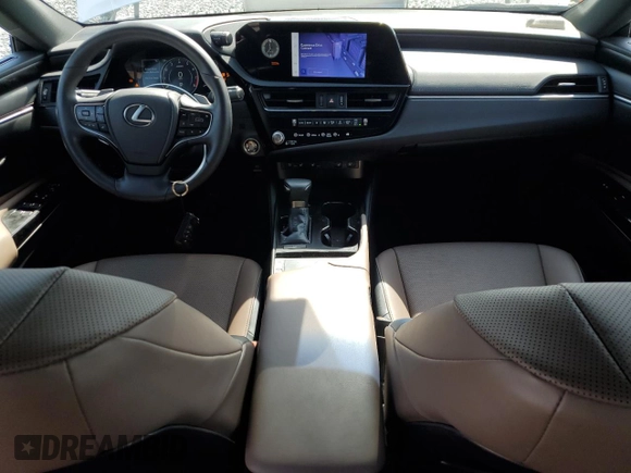 2023 Lexus ES 350 with VIN 58ADZ1B11PU150953, listed as a Copart auction lot 51323415 with 20,325 mi miles and Salvage Title. Bid and sale history available at DreamBid. Image 8.