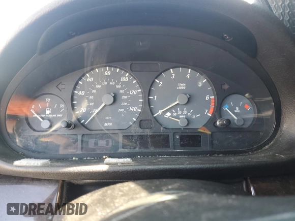 2000 BMW 3 Series 323Ci with VIN WBABM3346YJN86283, listed as a Copart auction lot 73070904 with Not Provided miles and Salvage Title. Bid and sale history available at DreamBid. Image 9.