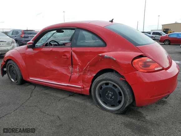 2012 Volkswagen Beetle 2.5L w/Sun PZEV with VIN 3VWJP7AT8CM625830, listed as a Copart auction lot 72615704 with 121,356 mi miles and Salvage Title. Bid and sale history available at carsss.com. Image 2.