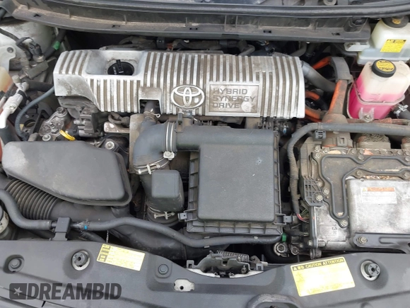 2011 Toyota Prius I with VIN JTDKN3DU6B0259779, listed as a IAAI auction lot 42164475 with 207,243 mi miles. Bid and sale history available at carsss.com. Image 10.