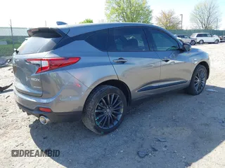 2023 Acura RDX Advance with VIN 5J8TC2H8XPL013018, listed as a IAAI auction lot 42102048 with 16,416 mi miles and . Bid and sale history available at DreamBid. Image 4.