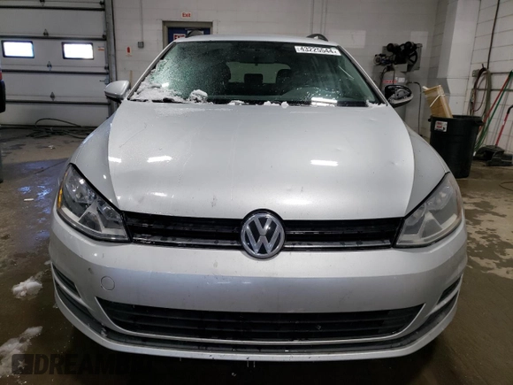 2015 Volkswagen Golf SportWagen TDI SE with VIN 3VWCA7AU6FM509341, listed as a Copart auction lot 43225544 with 181,215 mi miles. Bid and sale history available at carsss.com. Image 5.