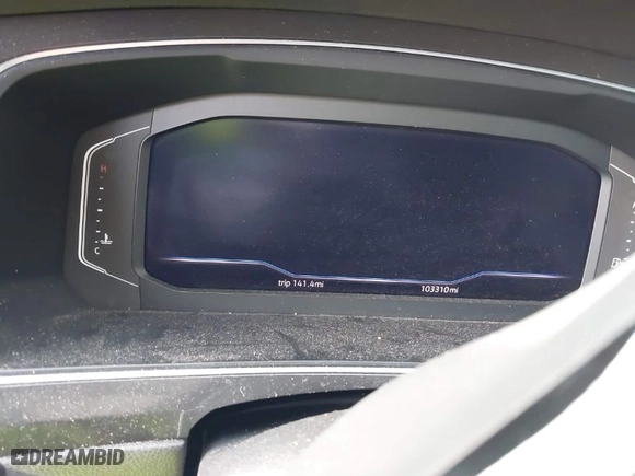 2019 Volkswagen Tiguan SE with VIN 3VV2B7AX1KM154435, listed as a IAAI auction lot 41740969 with 103,310 mi miles. Bid and sale history available at carsss.com. Image 7.