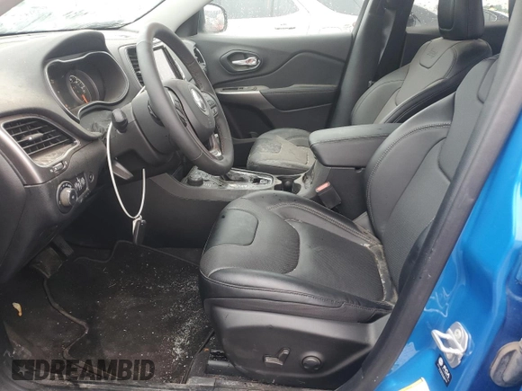 2022 Jeep Cherokee Limited z VIN 1C4PJMDX5ND546710, wystawiony jako Copart lot #59911505 z przebiegiem 1 967 mil mil oraz Czysty tytuł • Clean title. Historia ofert i sprzedaży dostępna na DreamBid. Obrazek 7.