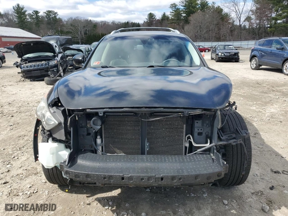 2009 Infiniti FX35 with VIN JNRAS18W29M155636, listed as a Copart auction lot 53307205 with 136,043 mi miles and Clean Title. Bid and sale history available at carsss.com. Image 5.