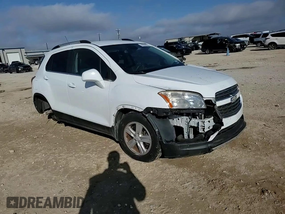 2016 Chevrolet Trax LT with VIN KL7CJLSB5GB543849, listed as a Copart auction lot 46850525 with 82,309 mi miles and Salvage Title. Bid and sale history available at carsss.com. Image 11.