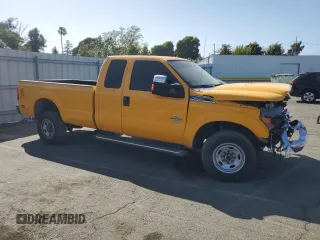 2011 Ford F-250 XL with VIN 1FT7X2BTXBEA96254, listed as a Copart auction lot 56044375 with 324,139 mi miles and Salvage title. Bid and sale history available at DreamBid. Image 4.