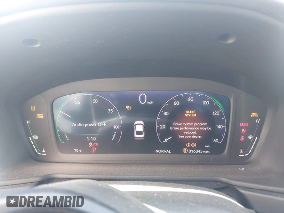 2024 Honda Accord EX-L with VIN 1HGCY2F63RA054589, listed as a IAAI auction lot 41632547 with 16,345 mi miles and . Bid and sale history available at DreamBid. Image 7.