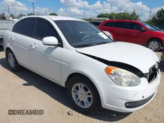 2010 Hyundai Accent GLS with VIN KMHCN4AC1AU515898, listed as a IAAI auction lot 40403584 with 150,092 mi miles. Bid and sale history available at carsss.com. Image 1.