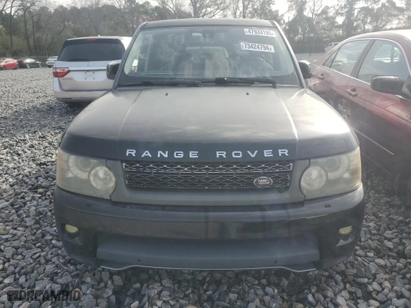 2011 Land Rover Range Rover Sport SC with VIN SALSH2E48BA275453, listed as a Copart auction lot 47933195 with 0 mi miles and Non Repairable. Bid and sale history available at carsss.com. Image 5.