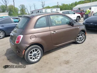2013 FIAT 500 Pop with VIN 3C3CFFAR0DT513290, listed as a IAAI auction lot 42102648 with 107,573 mi miles and . Bid and sale history available at DreamBid. Image 4.
