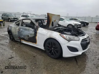 2013 Hyundai Genesis Coupe Premium с VIN KMHHT6KD2DU113312, выставлен на аукционе Copart как лот 43978685 с пробегом Не указан миль и На запчасти • Non repairable. История ставок и продаж доступна на DreamBid. Изображение 4.
