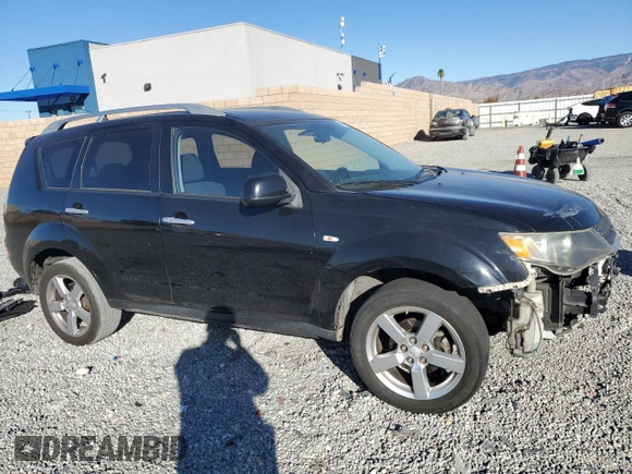2007 Mitsubishi Outlander XLS with VIN JA4MT41X67Z003402, listed as a Copart auction lot 84522704 with 410,603 mi miles and Non Repairable. Bid and sale history available at carsss.com. Image 4.