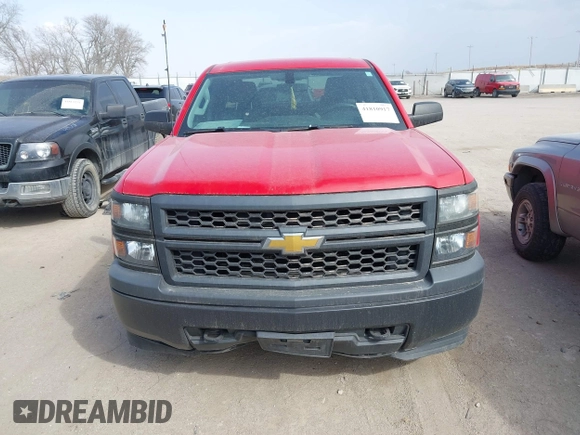 2014 Chevrolet Silverado 1500 Work Truck with VIN 1GCVKPEH0EZ255239, listed as a IAAI auction lot 41810917 with 132,821 mi miles and . Bid and sale history available at DreamBid. Image 12.