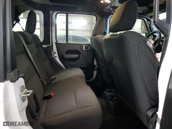 2019 Jeep Wrangler Unlimited Sport S with VIN 1C4HJXDN7KW622545, listed as a Copart auction lot 41647665 with 52,644 mi miles and Salvage Title. Bid and sale history available at carsss.com. Image 11.