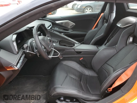 2022 Chevrolet Corvette 3LT with VIN 1G1YC3D49N5116650, listed as a Copart auction lot 44043264 with 5,021 mi miles. Bid and sale history available at carsss.com. Image 7.