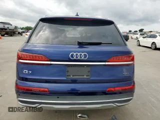 2023 Audi Q7 Premium with VIN WA1ACBF76PD006622, listed as a Copart auction lot 54844615 with 17,101 mi miles and Salvage title. Bid and sale history available at DreamBid. Image 6.