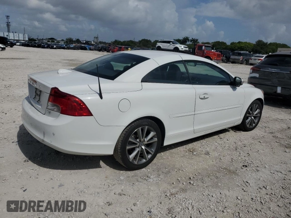 2013 Volvo C70 T5 with VIN YV1672MC5DJ143753, listed as a Copart auction lot 65987615 with 46,874 mi miles and Clean title. Bid and sale history available at DreamBid. Image 3.