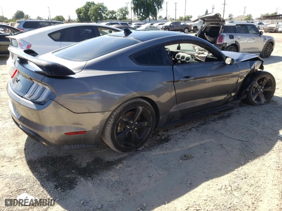 2021 Ford Mustang GT with VIN 1FA6P8CF1M5110137, listed as a Copart auction lot 65407714 with NaN miles and Clean Title. Bid and sale history available at carsss.com. Image 3.