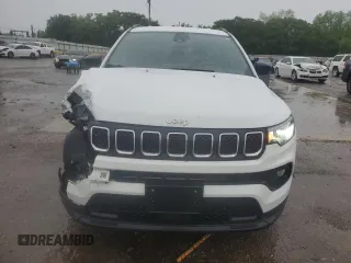 2023 Jeep Compass Latitude with VIN 3C4NJDBN4PT512845, listed as a Copart auction lot 55153135 with 52,410 mi miles and Salvage title. Bid and sale history available at DreamBid. Image 5.