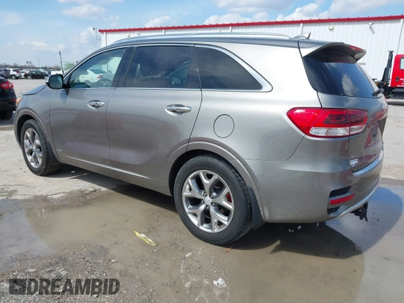 2017 Kia Sorento SX with VIN 5XYPKDA59HG255455, listed as a IAAI auction lot 41884480 with 111,407 mi miles and . Bid and sale history available at DreamBid. Image 3.