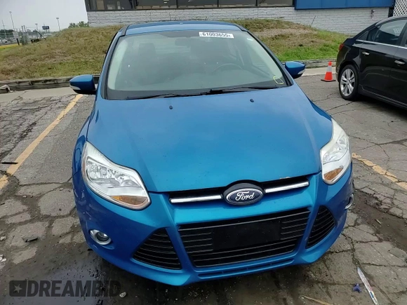 2012 Ford Focus SE with VIN 1FAHP3F26CL421626, listed as a Copart auction lot 61003655 with 78,356 mi miles and Clean title. Bid and sale history available at DreamBid. Image 13.