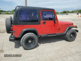 1995 Jeep Wrangler S with VIN 1J4FY19P2SP255844, listed as a Copart auction lot 80221564 with 225,551 mi miles and Non Repairable. Bid and sale history available at carsss.com. Image 3.