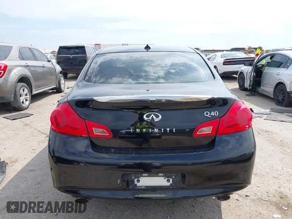 2015 Infiniti Q40 with VIN JN1CV6AP5FM502116, listed as a IAAI auction lot 41894061 with 101,358 mi miles. Bid and sale history available at carsss.com. Image 16.