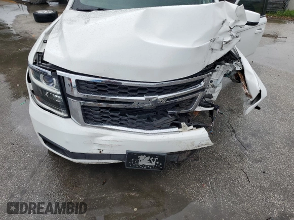 2015 Chevrolet Suburban LT with VIN 1GNSCJKC7FR203718, listed as a Copart auction lot 59577225 with Not provided miles and Salvage title. Bid and sale history available at DreamBid. Image 12.