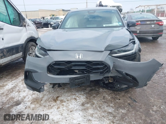 2024 Honda HR-V Sport with VIN 3CZRZ2H5XRM706406, listed as a IAAI auction lot 41458103 with 18,205 mi miles. Bid and sale history available at carsss.com. Image 6.