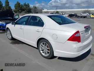 2012 Ford Fusion SEL with VIN 3FAHP0JG0CR171867, listed as a IAAI auction lot 41804936 with 189,448 mi miles. Bid and sale history available at carsss.com. Image 3.