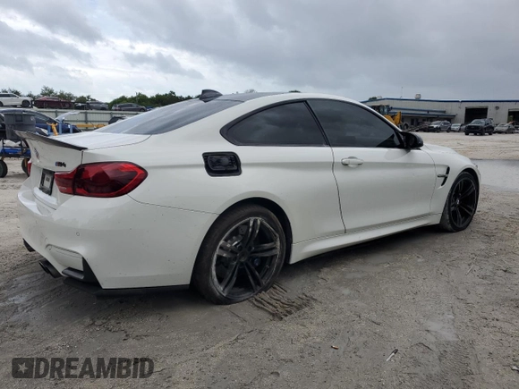2015 BMW M4 with VIN WBS3R9C5XFK331253, listed as a Copart auction lot 72857284 with 78,309 mi miles and Salvage Title. Bid and sale history available at carsss.com. Image 3.