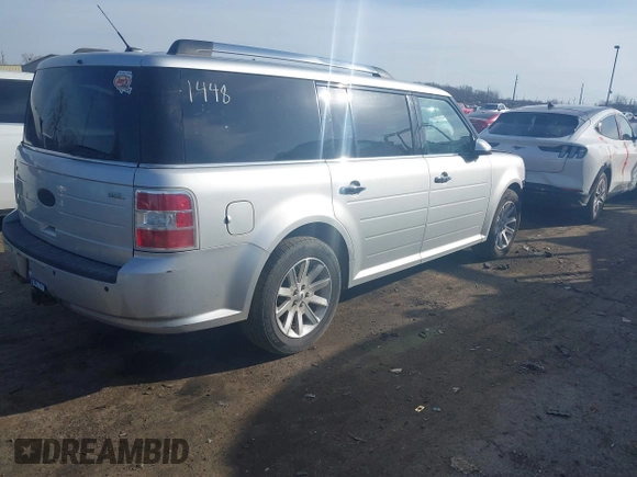 2011 Ford Flex SEL z VIN 2FMGK5CC2BBD21448, wystawiony jako IAAI lot #41814326 z przebiegiem 153 700 mil mil oraz . Historia ofert i sprzedaży dostępna na DreamBid. Obrazek 4.