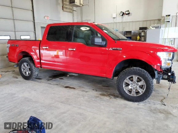 2015 Ford F-150 XLT with VIN 1FTEW1E88FKE62036, listed as a Copart auction lot 58224795 with 140,013 mi miles and Salvage title. Bid and sale history available at DreamBid. Image 4.