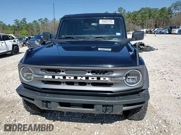 2022 Ford Bronco with VIN 1FMDE5BH6NLB01029, listed as a Copart auction lot 45603155 with 98,385 mi miles and Salvage Title. Bid and sale history available at DreamBid. Image 15.