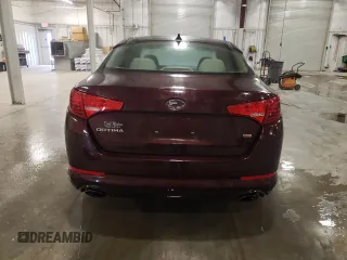 2012 Kia Optima LX with VIN 5XXGM4A77CG003650, listed as a Copart auction lot 53052995 with 167,673 mi miles and Clean Title. Bid and sale history available at carsss.com. Image 6.