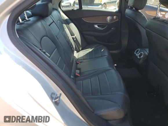 2019 Mercedes-Benz C 300 with VIN 55SWF8EB9KU310247, listed as a Copart auction lot 63183405 with 44,522 mi miles and Salvage title. Bid and sale history available at DreamBid. Image 10.