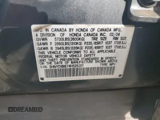 2004 Acura MDX Touring Pkg w/Navigation with VIN 2HNYD18874H525317, listed as a Copart auction lot 70289964 with 217,670 mi miles and Salvage Title. Bid and sale history available at carsss.com. Image 14.