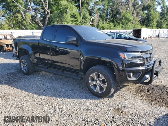 2018 Chevrolet Colorado 2WD Work Truck with VIN 1GCHSBEA0J1105143, listed as a Copart auction lot 54623285 with 92,336 mi miles and Salvage title. Bid and sale history available at DreamBid. Image 4.